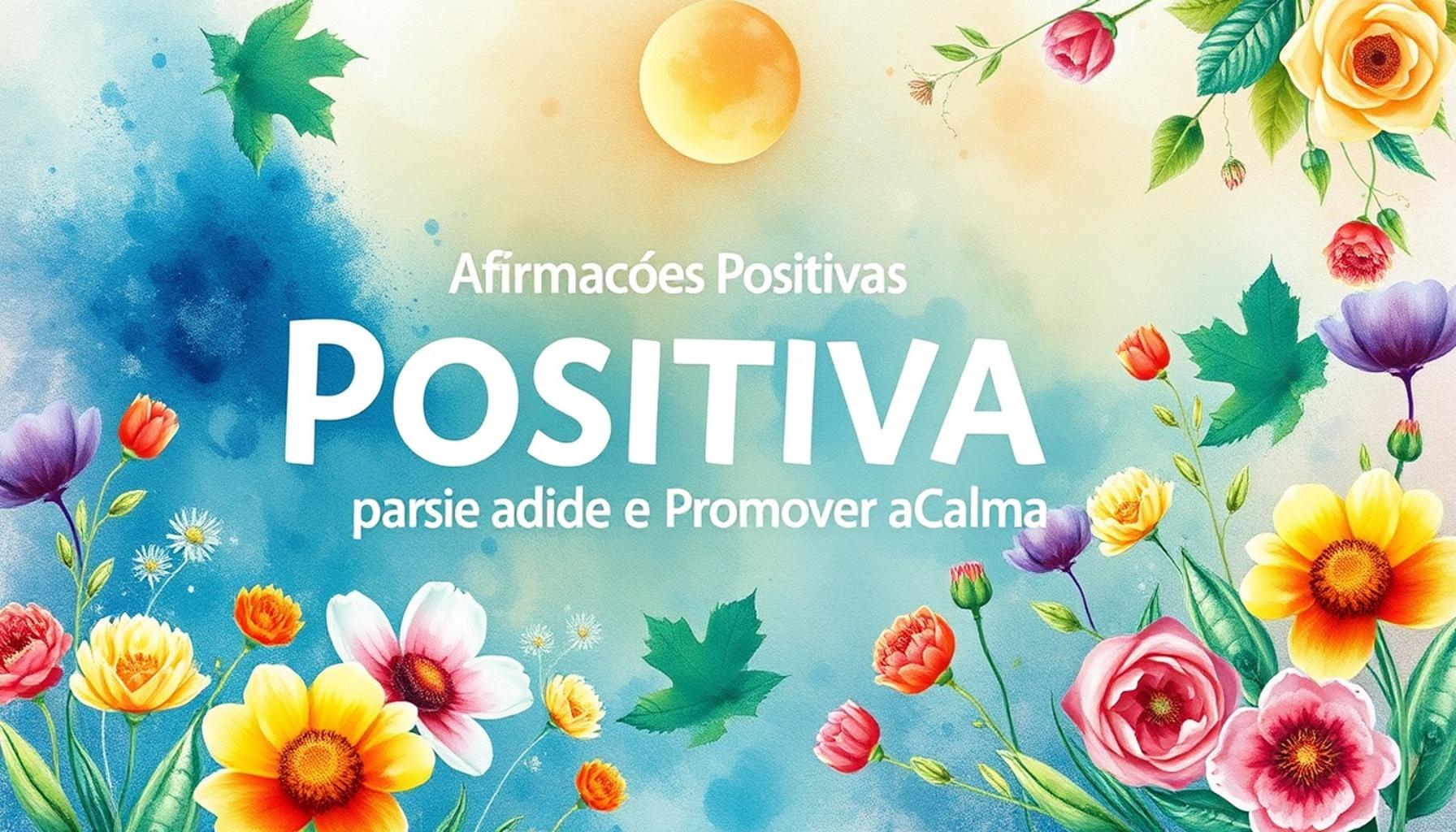 Positive Affirmations as a Strategy to Overcome Anxiety and Promote Calm