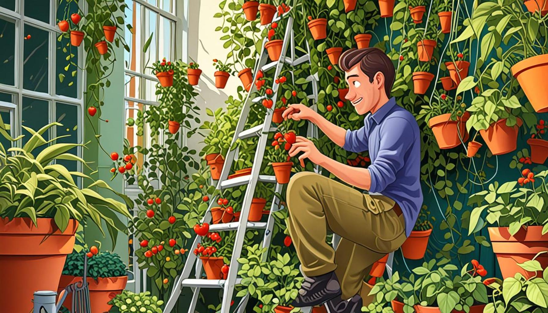Tips for Harvesting and Caring for Climbing Plants: Maximizing Your Space and Yield