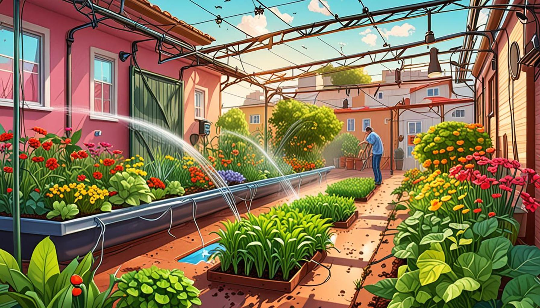 Innovations in Automatic Irrigation Systems for Urban Gardens