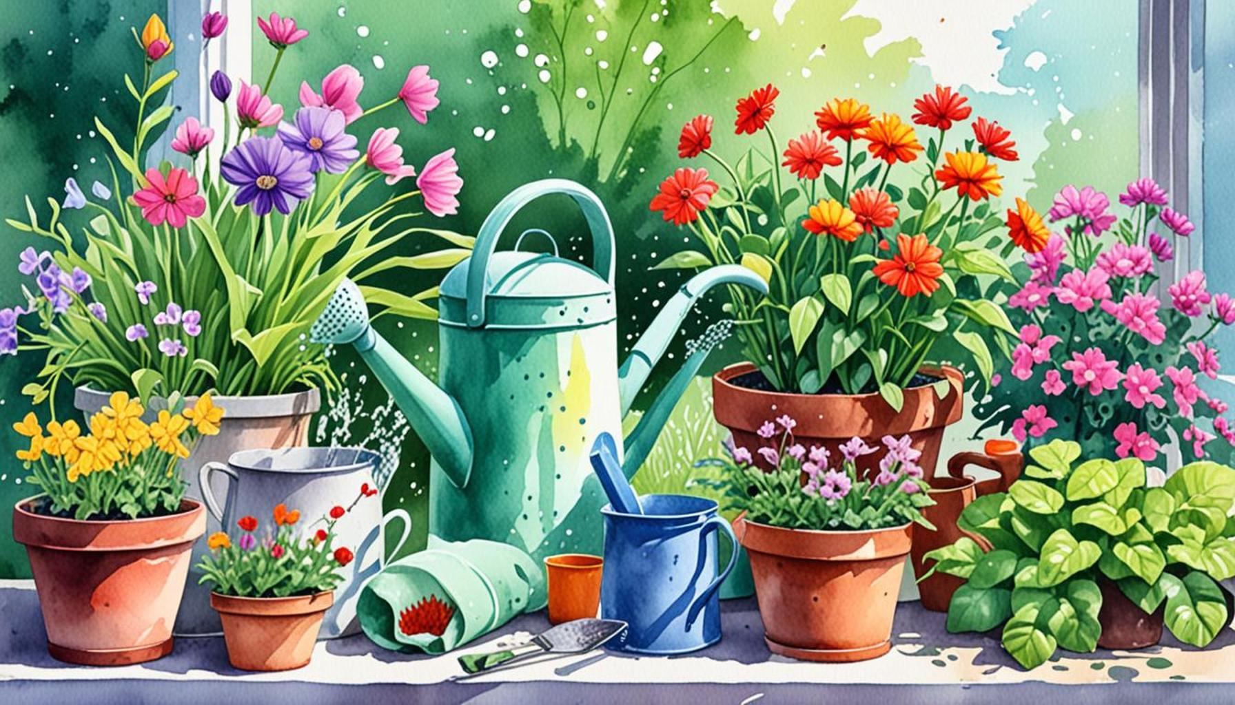 The Art of Watering: Essential Techniques for Gardening Beginners
