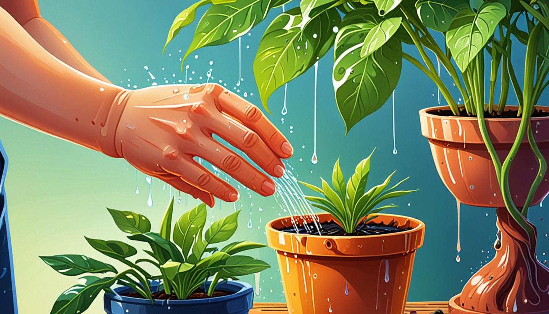 Hand-Watering Methods: Traditional and Effective for Beginners in Plant Cultivation